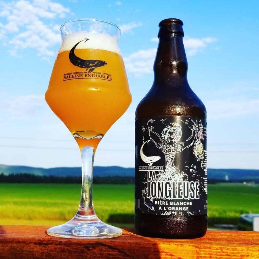 La Baleine Endiablee Microbrasserie Riviere-Ouelle Eksteriør bilde